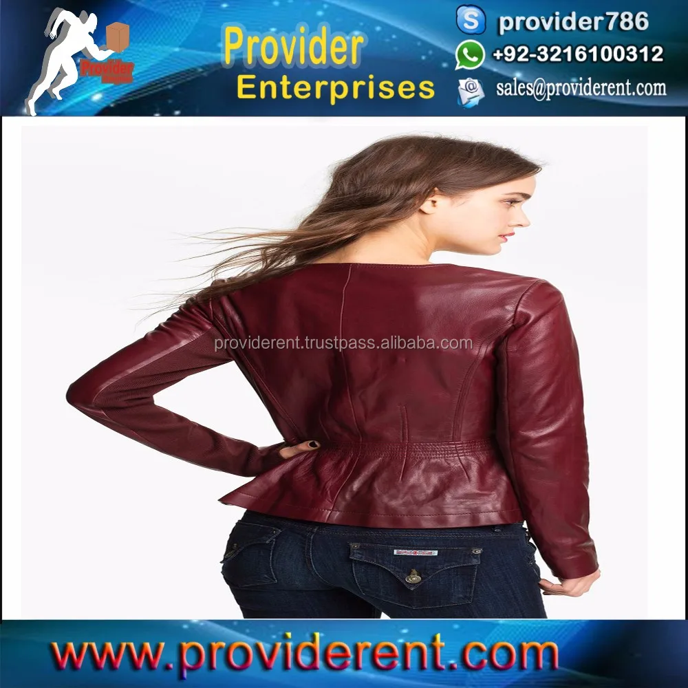 Ladies Leather Jackets/leather Jacket For Womens/high Quality Women