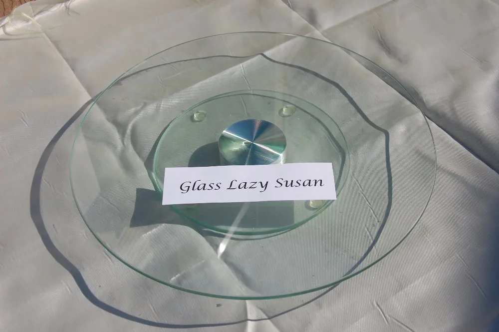 glass lazy susan