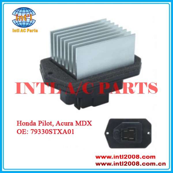 4 pins fan heater resistor PN# 79330STXA01 79330 STX A01 79330-STX-A01 fit for Honda Pilot Acura MDX blower motor resistor