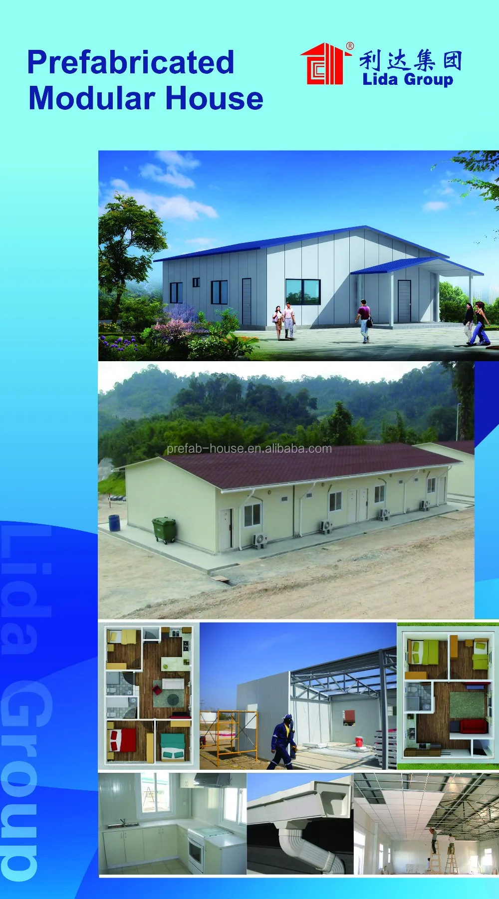 housing solution prefabricated house labour camp