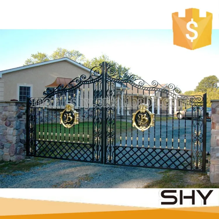 Latest Main Gate Design Modern Decorative House Entrance Cast Iron Latest  Main  