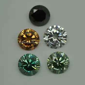 fancy color moissanite