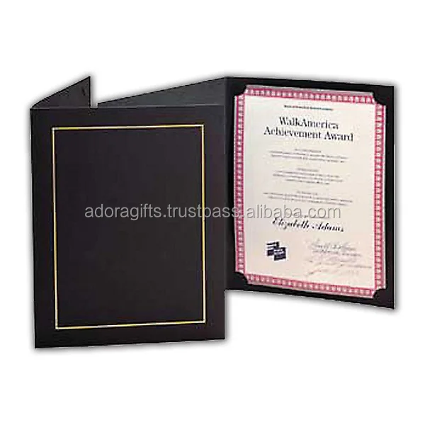 Details about / Nakabayashi Co. Ltd certificate file diploma holder two-fold From Japan