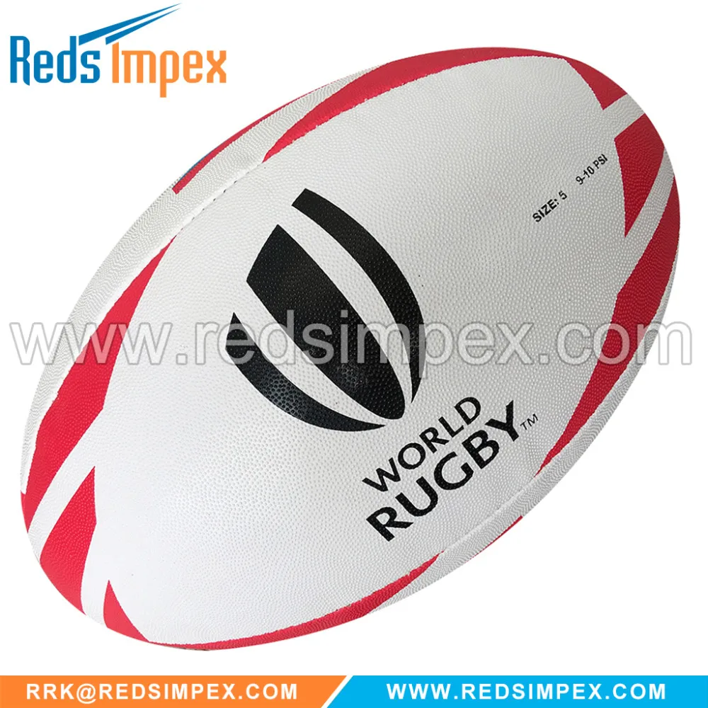 Latest 2022 Rubber Synthetic Rugby Ball High Quality Rugby Balls Small