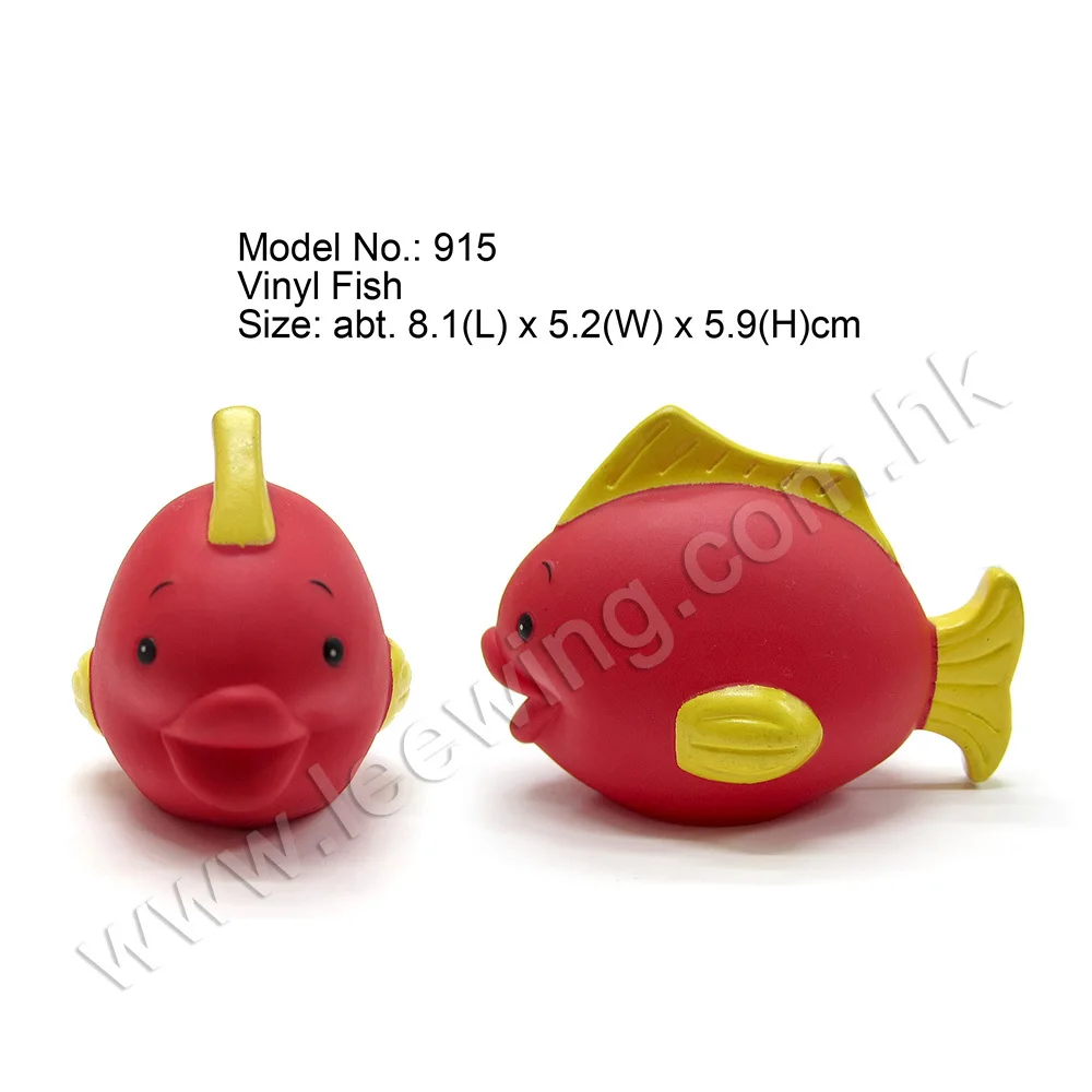 red fish toy