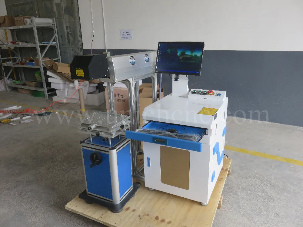 Best price 60w tag fabrication/laser marking printing Leather/ Acrylic/Ceramic machine/co2 laser marking machine