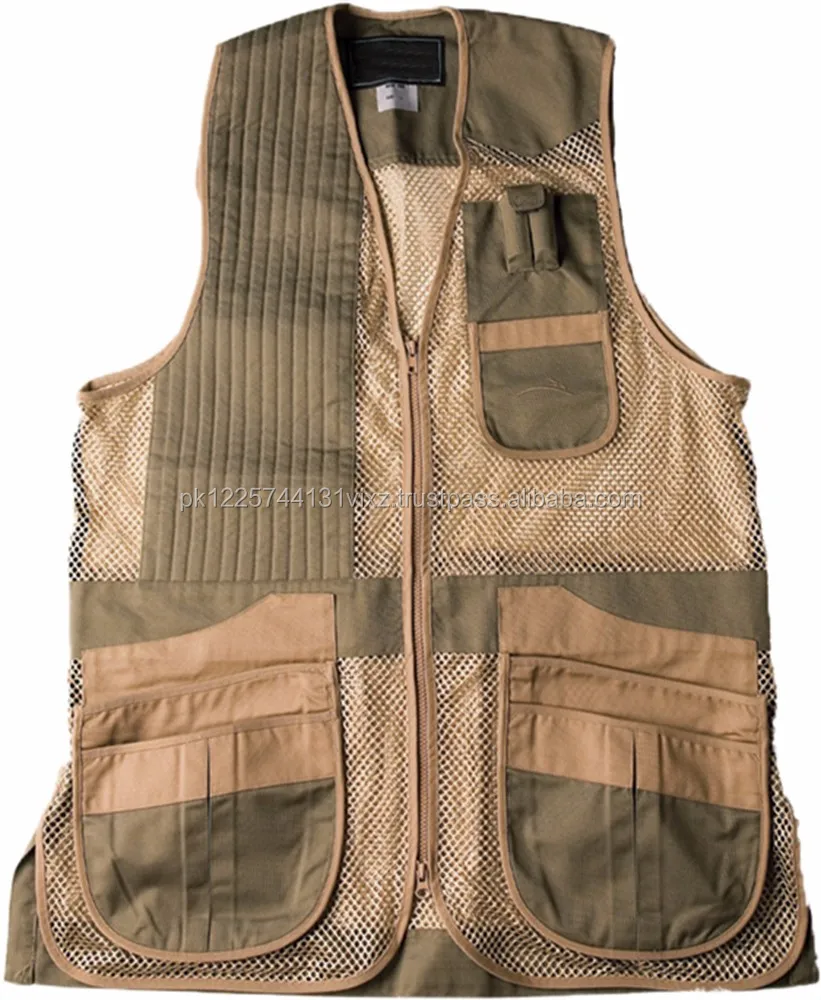 Ladies Hunting,Clay Shooting Vest,Ladies Leather Shooting Vest 2020