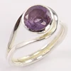 Wholesale Price ! Natural AMETHYST Faceted Gemstone 925 Sterling Silver Fashionable Ring Choose Any Sizes