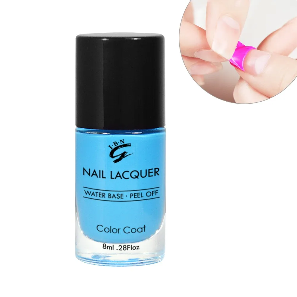 Customized Your Logo Names Pink Permeable Water Based Nail Polish
