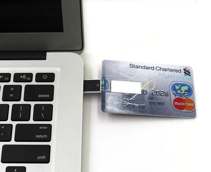 China Wholesale Custom Made Credit Card Type Usb Flash Drive With Logo 