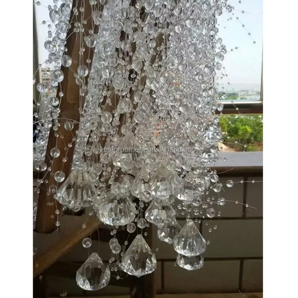 6ft Filament Pearl Garland Strand Buy Plastic Pearl Strands For