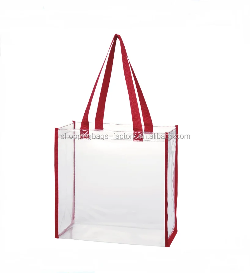 extra large clear tote bag