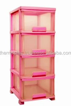 Plastic Drawer For Storage Transparent For Kids Clear Pp Iso