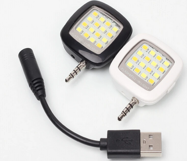 Xiaomi Hot Led Flash For Camera Phone Support For Photography Mini Selfie Sync Flashlight For Iphone6 6plus For S5 Note3