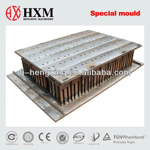 Concrete Block Mould For Concrete Making Machine - Buy Hollow Mould