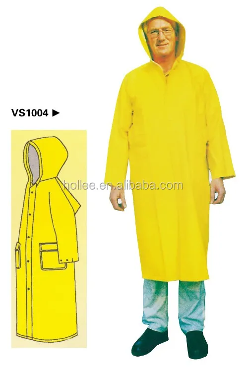 mens plastic raincoat