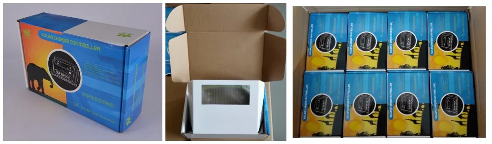 10A 20A 30A 40A 50A 60A 12v 24v 36V 48v Auto PWM solar charge controller LCD Display with CE RoHS