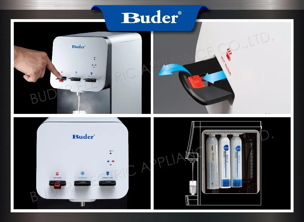 buder ] elegant hot cold ambient water 3 stages filtered water