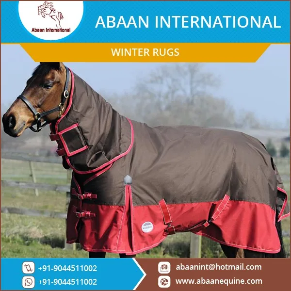 Standard Quality Horse Winter Rugs 1200d Available For Bulk Export