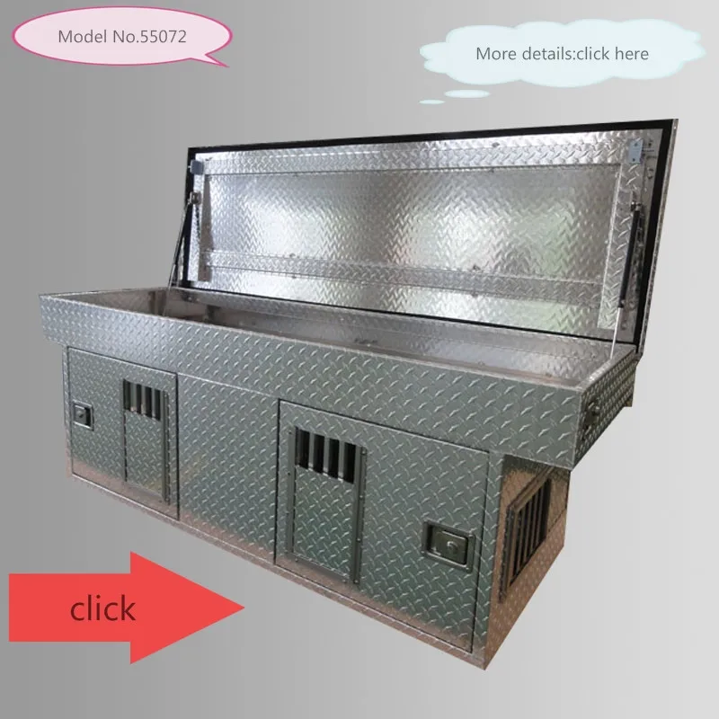 Single And Double Compartment Aluminum Dog Cage Dog Box For Sale Buy