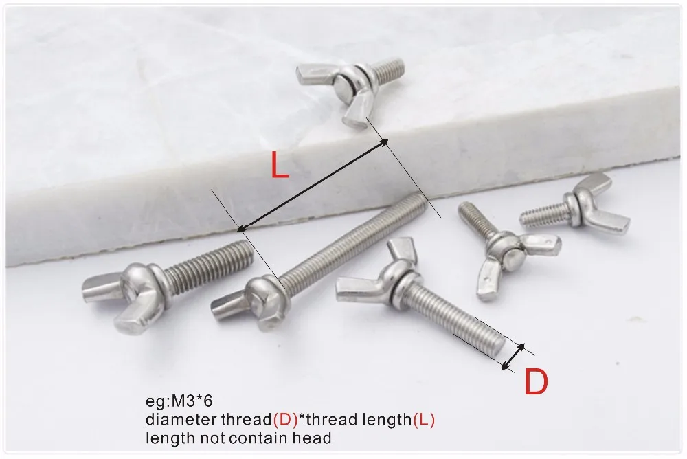 Good Price China Manufacturer High Quality Supply Wing Nut Bolt
