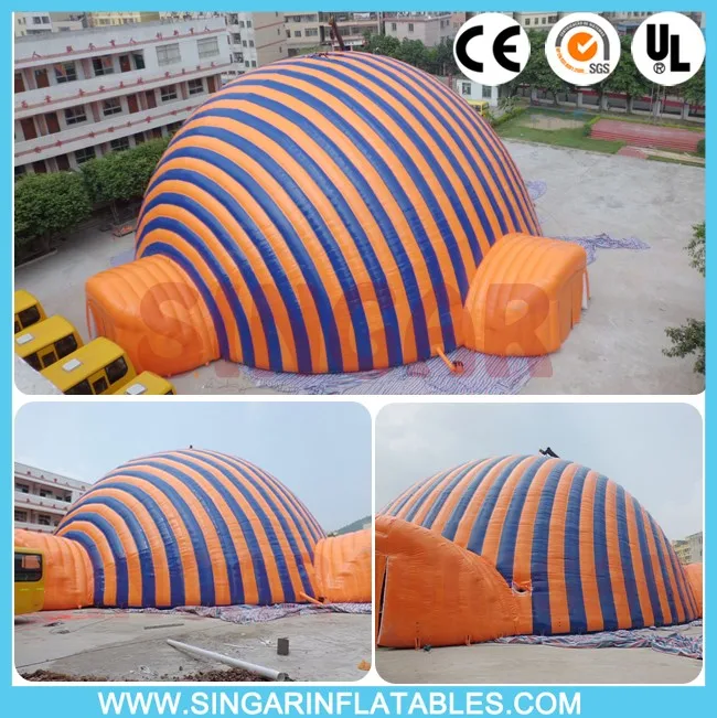 Good Quality Durable 2 Tunnel Entrance Inflatable Tent,Inflatable Tent Rental,Inflatable Dome
