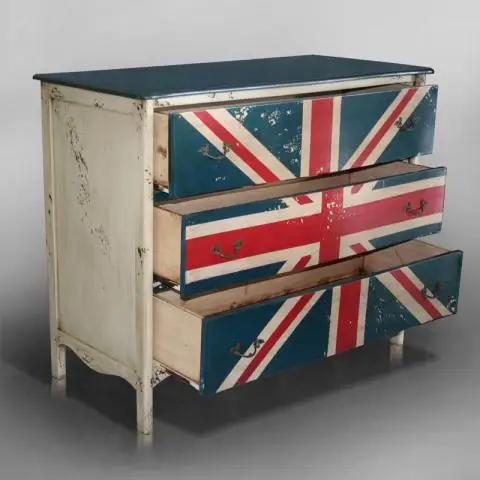 Chest Of Drawers Painted Painted Union Jack View Union Jack