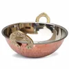 Copperware Serving Karahi Handmade Tableware Pan: Chefs Pans: Kitchen & Dining