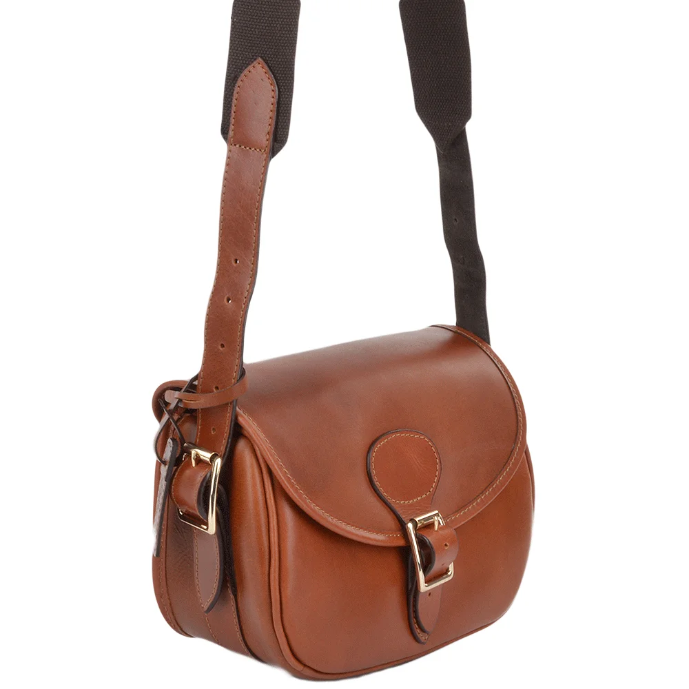 Leather Cartridge Bag/shooting Bag Top Quality Cow Leather Handmade