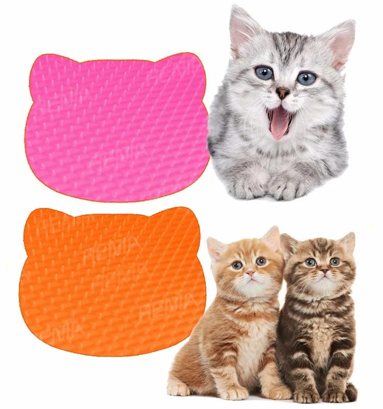 Silicone Easy Clean Waterproof Durable Cat Litter Mat Pet Bed For Dog