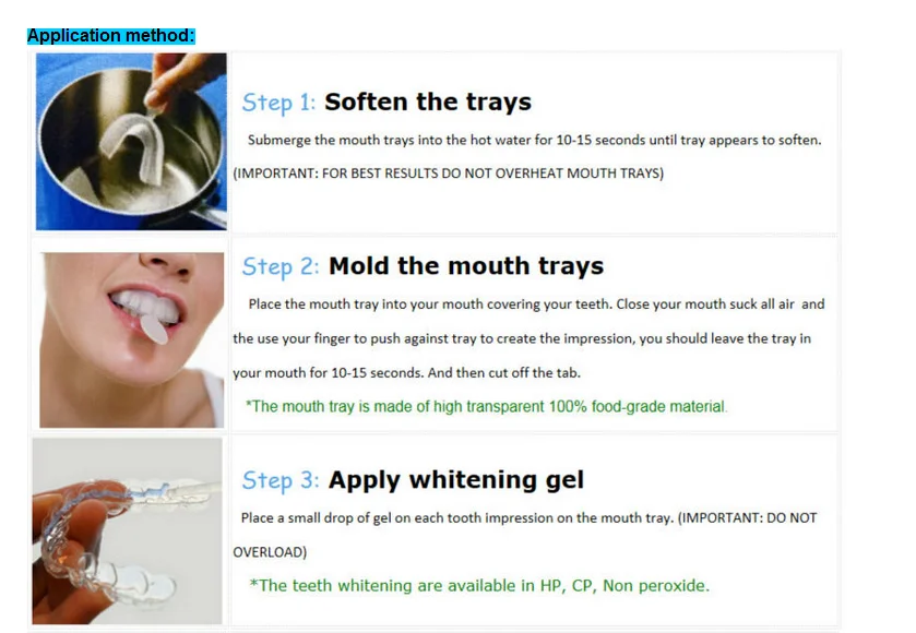 Household Led Teeth Whitening Lamp Light Blue Plastic Bag Or Box Teeth Whitening Light Kits