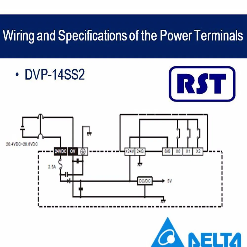 Delta SS Series Digital Extension Module PLC controller, View DVP14SS2 PLC controller, DELTA