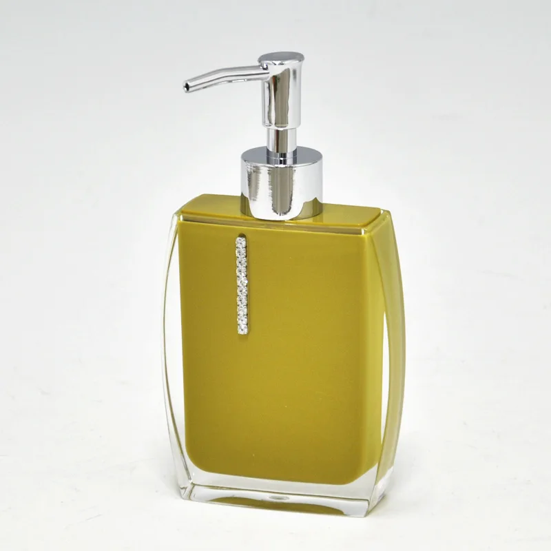 Diamond Border Mustard Yellow Bathroom Accessories Set Buy Yellow