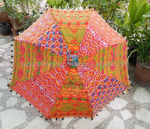 Garden Umbrella Parasol Boho Bohemian Parasol Umbrella Buy New Indian