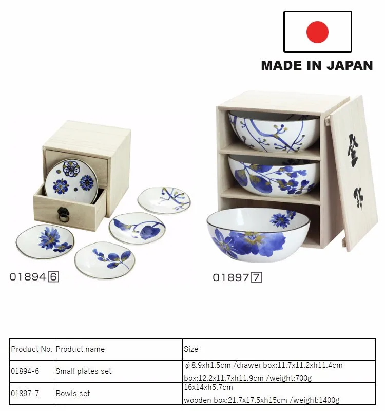 Highgrade And Traditional Japanese Dinner Set,Bowl For Rice "aika
