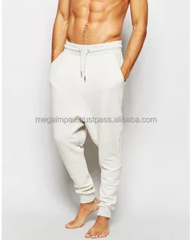 drop crotch sweatpants mens