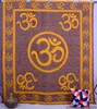 Decorative Om Mandala Indian Queen Wall Hanging Hippy Cotton Ethnic throw tapestry Bedspread Gypsy Boho Bohemian Decor