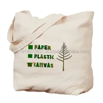 plastic canvas bag