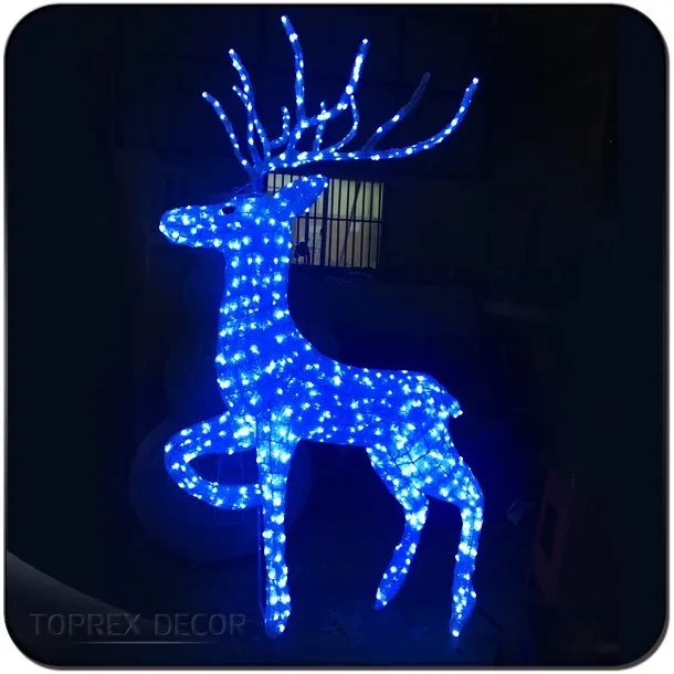 Animated Lighted Reindeer Christmas Decoration Buy Deer Antlers