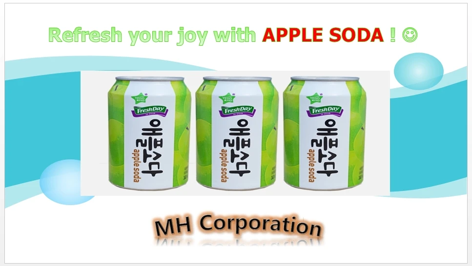 Apple Soda (best Selling Korean Soft Drinks) Buy Korean Soft Drinks