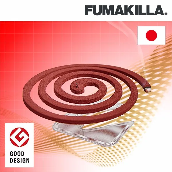 Traditional And Premium Japanese Mosquito Coils "fumakilla Aroma" With