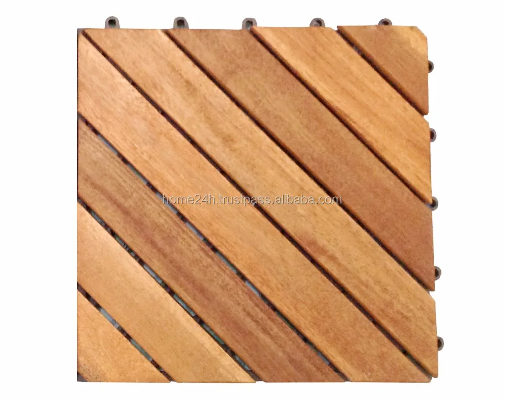Acacia Outdoor Wooden Flooring Grey Deck Tiles Ho Dk012 Buy Wood