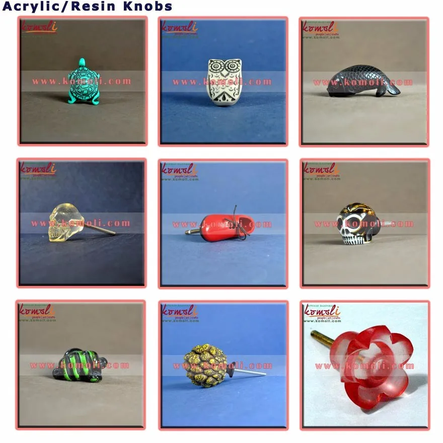- Resin-Knobs