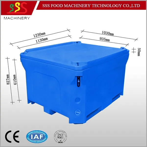Long Time Storage Frozen Fish Cooler Box Fish Packing Box For Fish