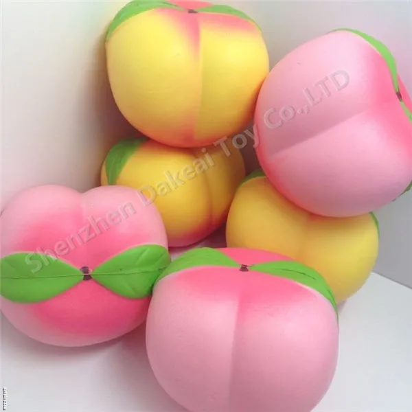 Japan Jumbo Rare Scented Peach Squishy Slow Rising Super Cute Peach ...