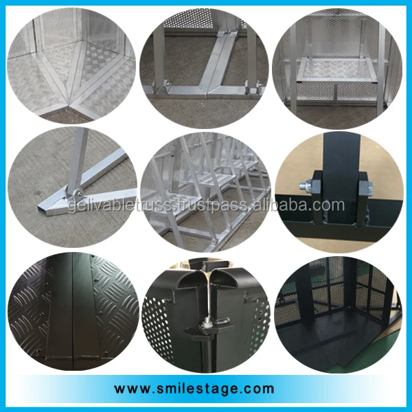 crowd barrier detail