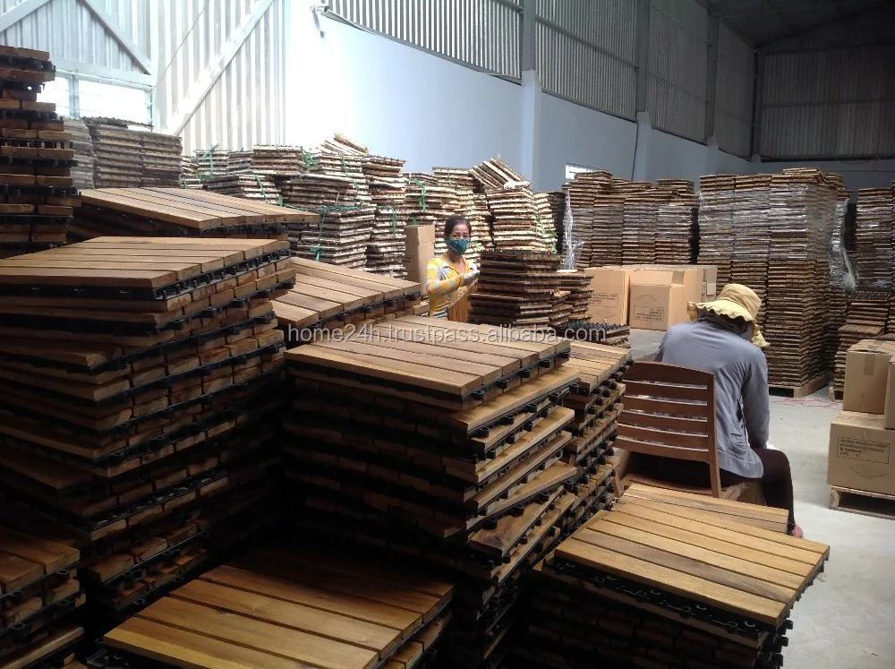 Cubierta De Plástico Base De Piso De Madera/enclavamiento De Plástico