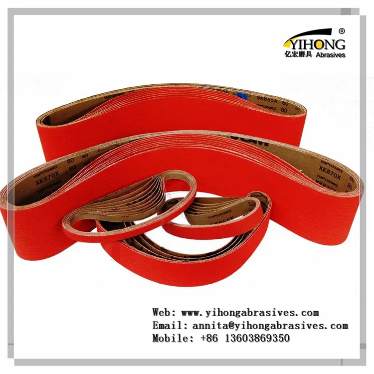 Abrasive Belt Ceramic Xk870x Endless Sanding Belt With Oem Size Buy