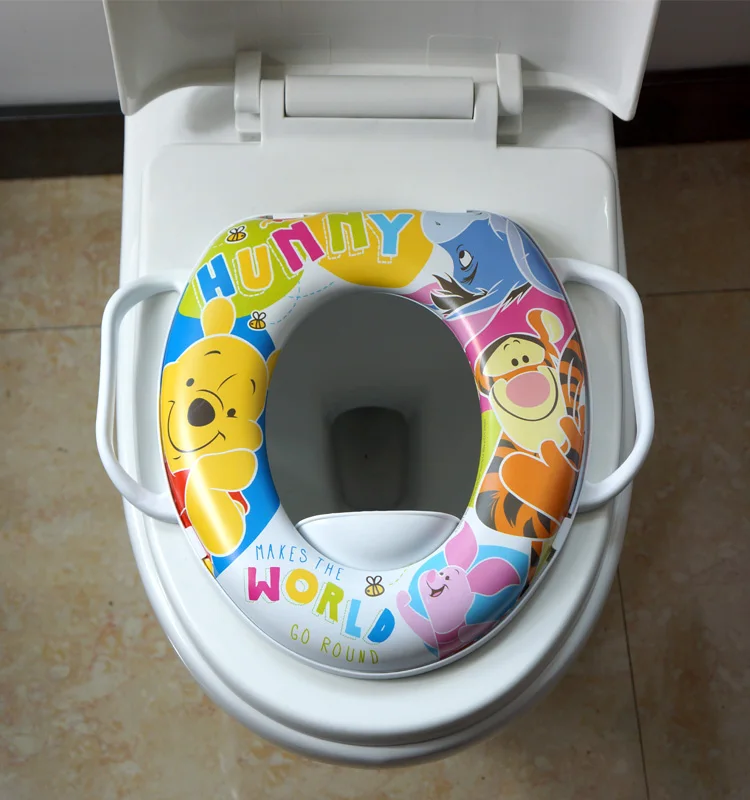 Colorful Base Pvc Printing Baby/kids/child Toilet Seat - Buy Baby