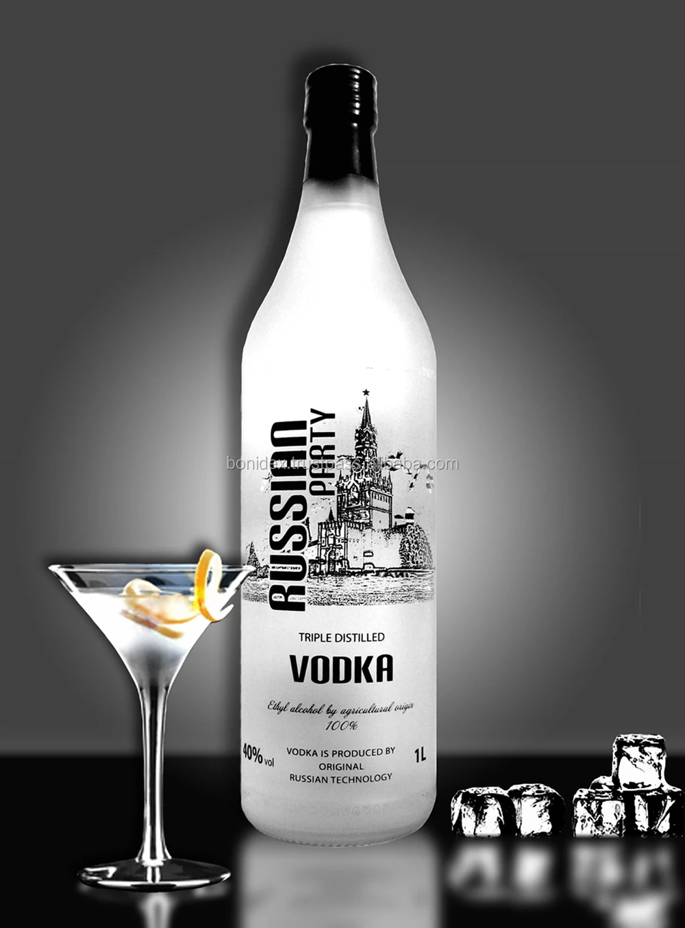 Vodka Russian Party,40%vol.,100cl - New Arrival - Buy